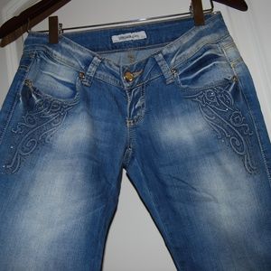 Versace, blue jeans size 27 (W 27, Length 34)